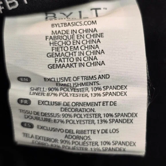 BYLT Men's Medium Swift 2-in-1 Workout Shorts Gray Black Compression Liner KPO12 - Picture 6 of 11